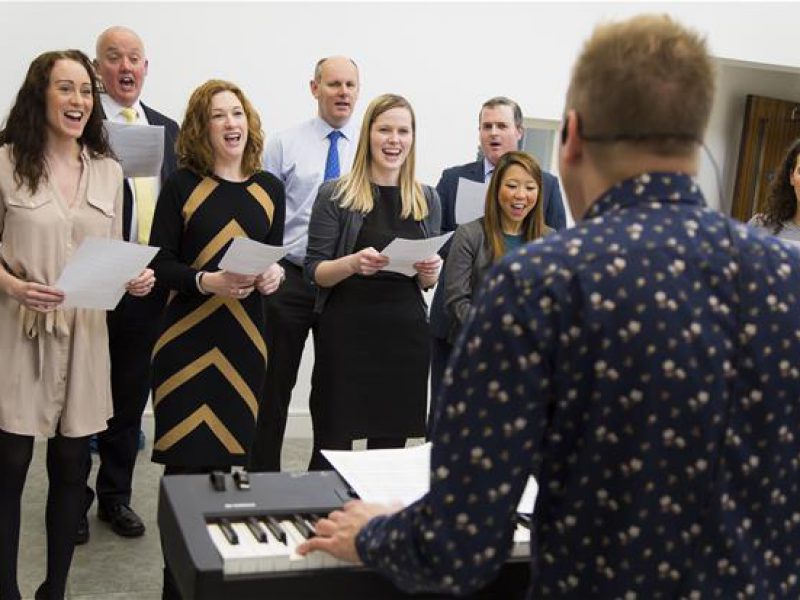 Businesses in tune at Wellington Place