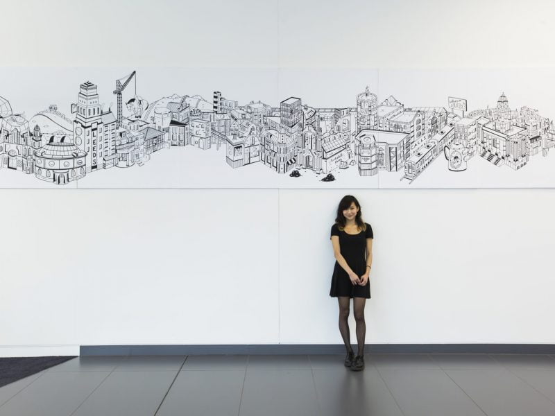 Second Art Installation Unveiled at 5 Wellington Place