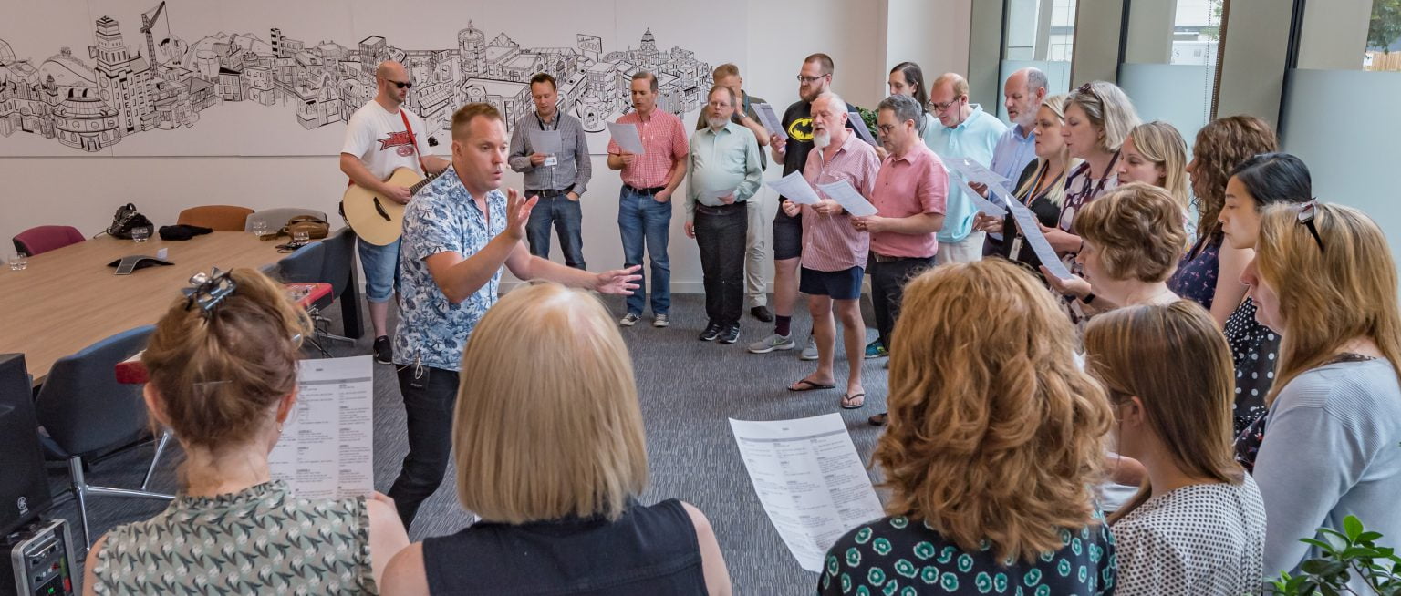 Wellington Place Choir open day