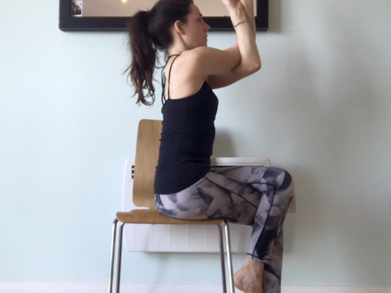 6 Chair Yoga Poses to Try at Home