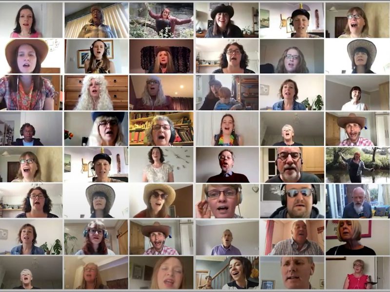 The Workplace Choir – Islands In The Stream Video