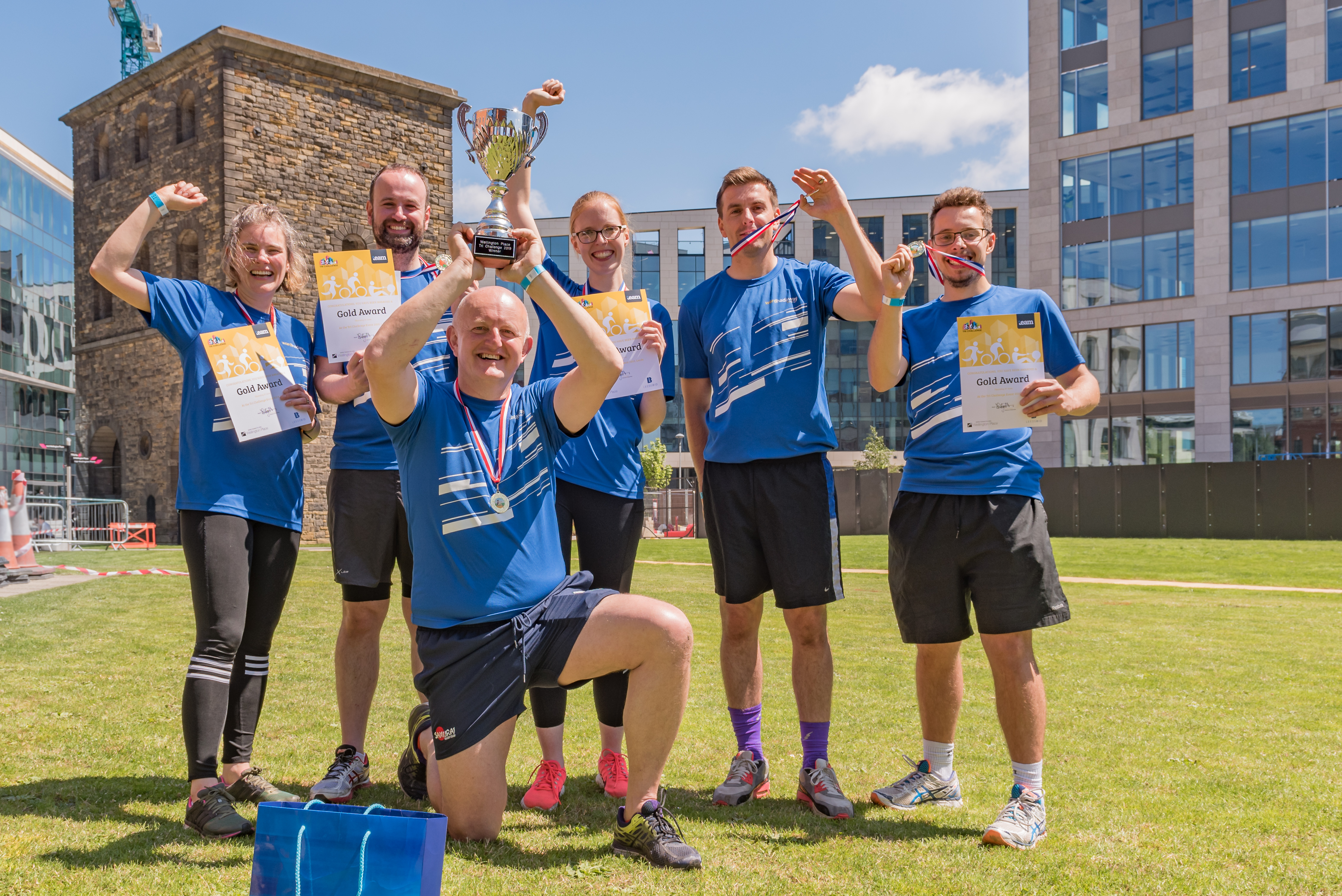 Ward Hadaway win the Tri Challenge 2019