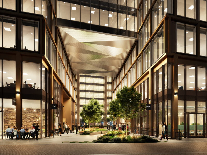 Five star NABERS design reviewed target rating for 11 & 12 Wellington Place