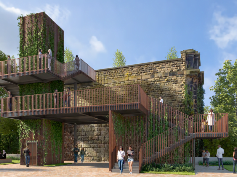 Work Begins on Historic Monk Bridge Viaduct Link