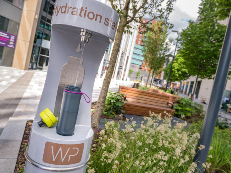 Water Bottle Refill Station