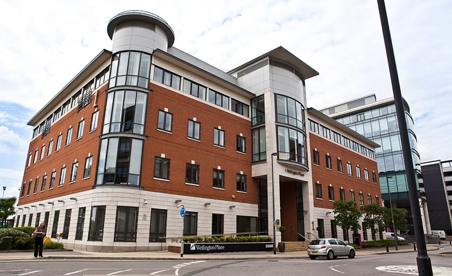 1 Wellington Place Leeds Secure large offices to rent Leeds