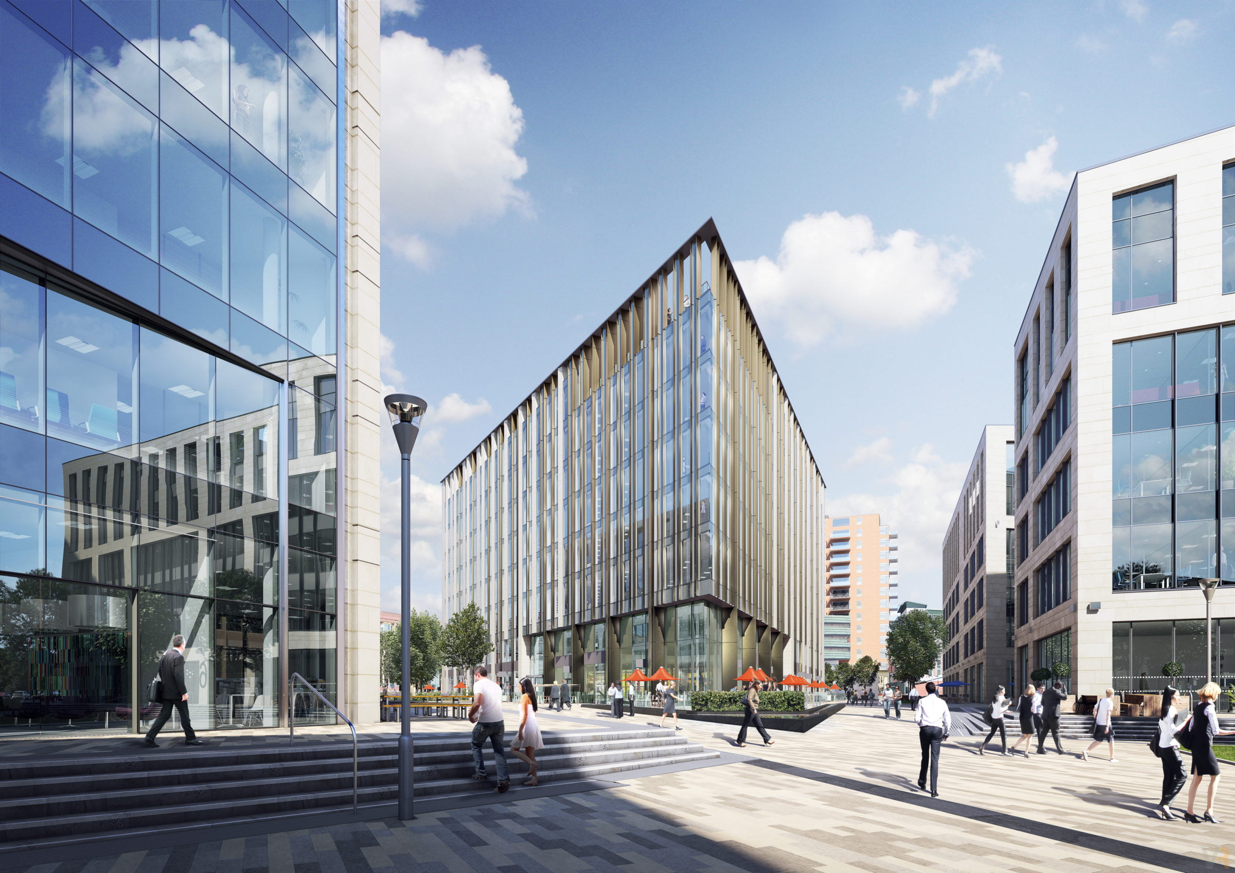 New head office pre let opportunity 4 Wellington Place Leeds